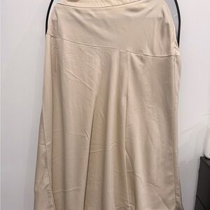 Banana Republic Light Beige A-Line Skirt